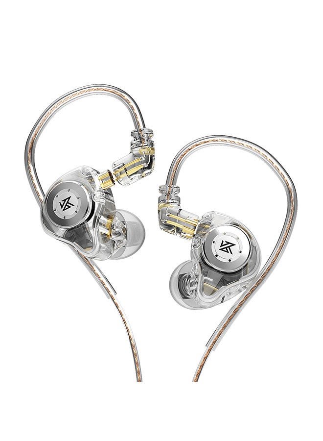 KZ EDX Pro in-Ear Stage Monitor Headphone Dual Magnetic Dynamic Unit Earphone Shock Bass Earbuds with 0.75mm Detachable Cable Comfortable Wired Headset (No Mic) - Image 1