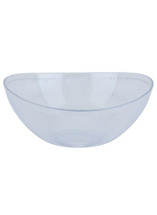 Alsaif Plastic Serving Plate 23X20X9 Cm 1.65 L Clear  - Image 1