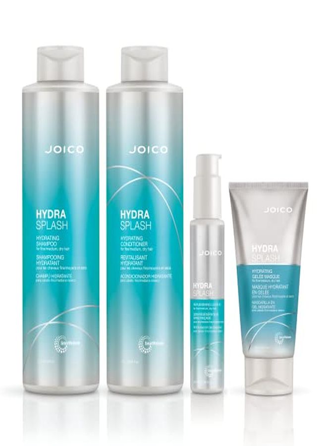 JOICO Hydrasplash Hydrating Shampoo For Fine Hair 33.8 Fl Oz - Image 5