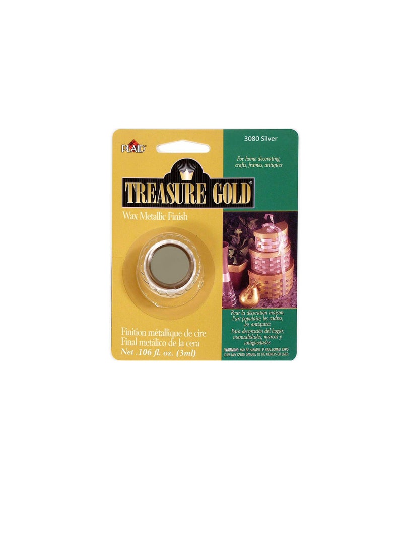PLAID Treasure Gold Metallic Wax Finish Silver - Image 1