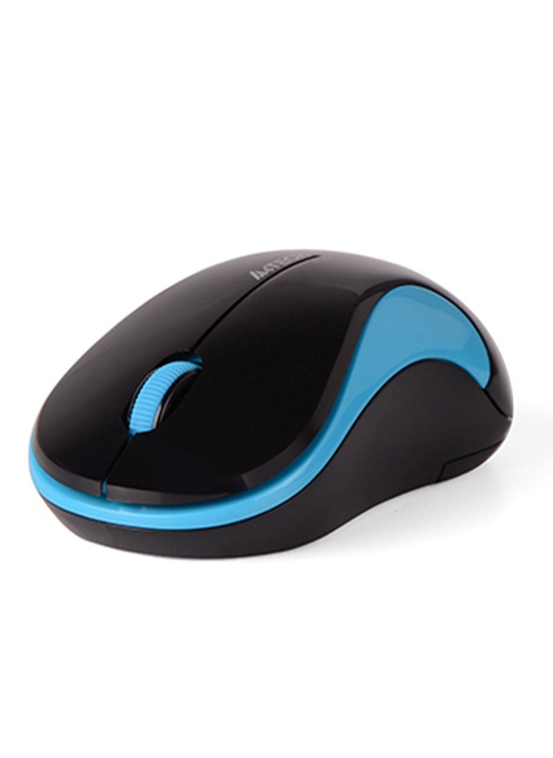 إيه 4 تيك - ماوس ميني لاسلكي لأجهزة الكمبيوتر المحمولة G3-270، 2.4 جيجا هرتز V-Track Mouse 1000 نقطة في البوصة، مسافة تصل إلى 10-15 متر، تتغير البطارية بهندسة موفرة للطاقة، بصري - Image 1