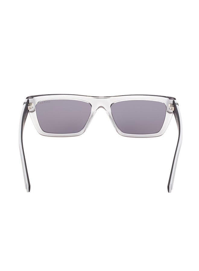 GUESS نظارات شمسية مستطيلة للرجال بحماية من الأشعة فوق البنفسجية - GU0012020A55 - حجم العدسة: 55 مم - Image 4