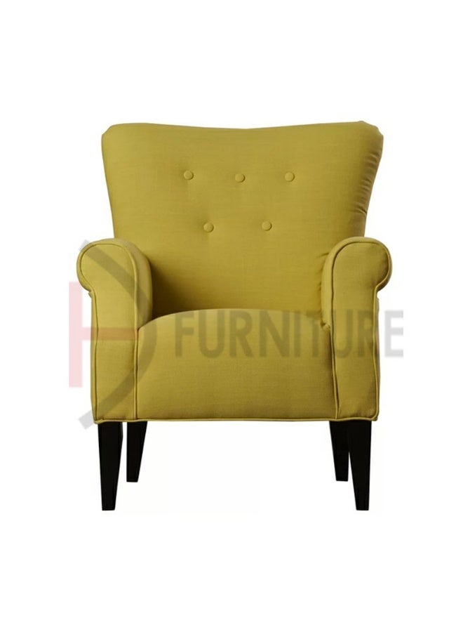 DIVINE FURNITURE Bedroom Button Tufted Armchair - Image 2