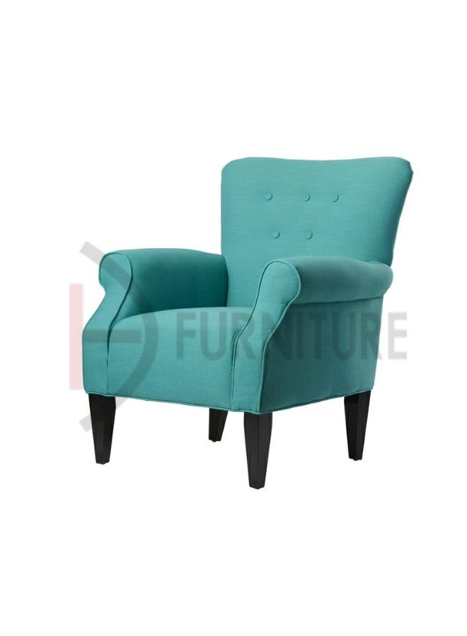 DIVINE FURNITURE Bedroom Button Tufted Armchair - Image 3