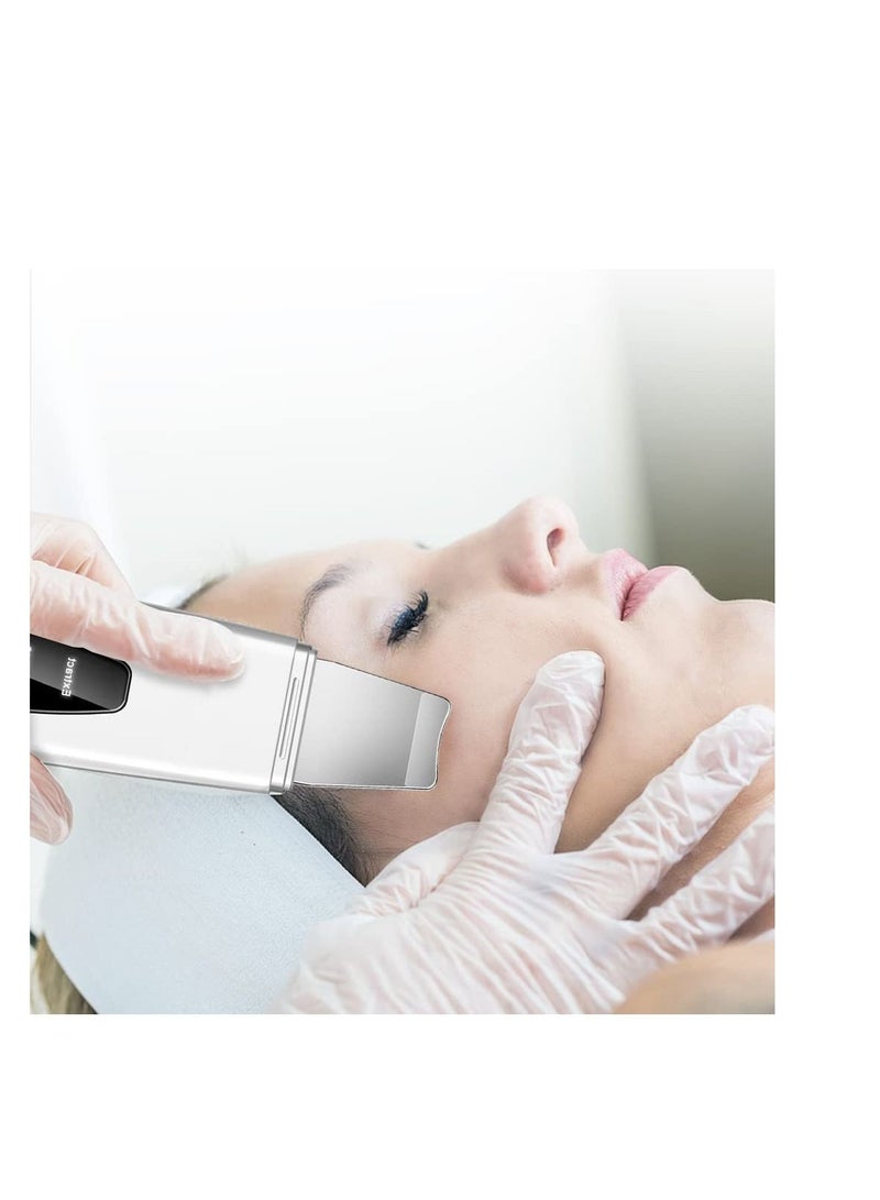 NIBEMINENT Skin Scrubber Face Spatula Facial Professional Blackhead Remover Wrinkle Extractor Care Massager with 3 Modes - Image 2