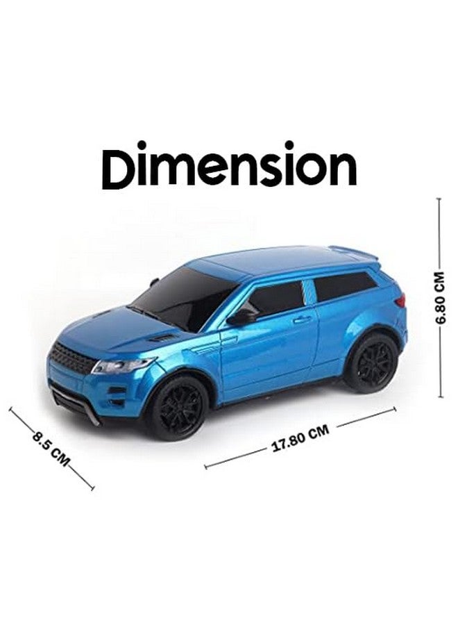 Wembley Rc Car High Speed Remote Control Car for Kids Rechargeable 1:24 Scale Mini Racing Remote Car - Bis Approved - Blue - Image 3