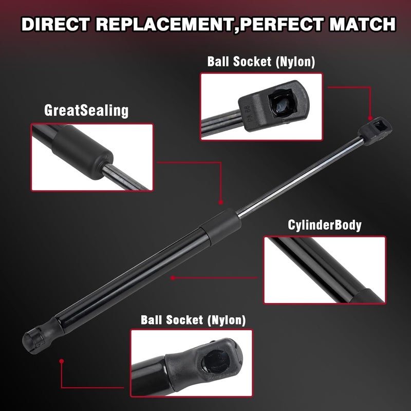 ZONFANT Front Hood Lift Supports for Hyundai Sonata - Image 4