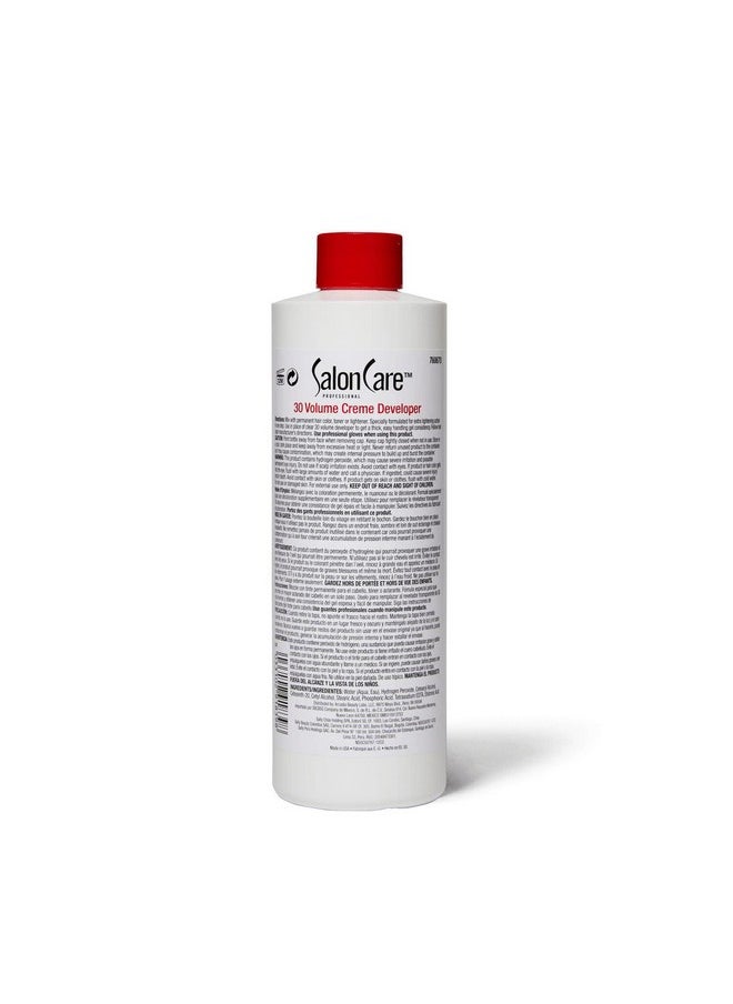 Salon Care - Salon Care 30 Volume Creme Developer 16 Oz - Image 1