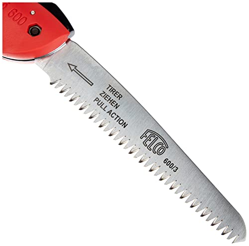 FELCO No. 600 Folding Saw, Red, Blade 16cm - Image 3