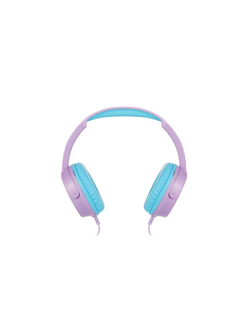 Disney Frozen Kids Headphones 85dB Safe Volume Limiter with USB-C & AUX + 11 Stickers - Image 2