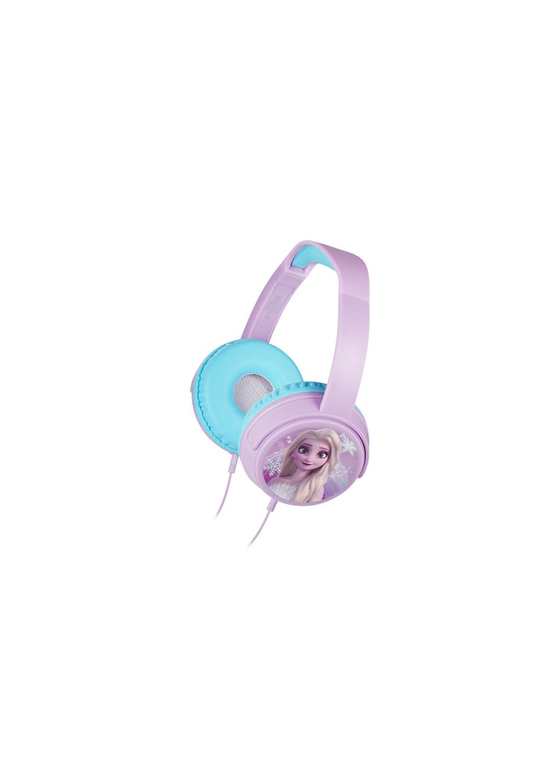 Disney Frozen Kids Headphones 85dB Safe Volume Limiter with USB-C & AUX + 11 Stickers - Image 3