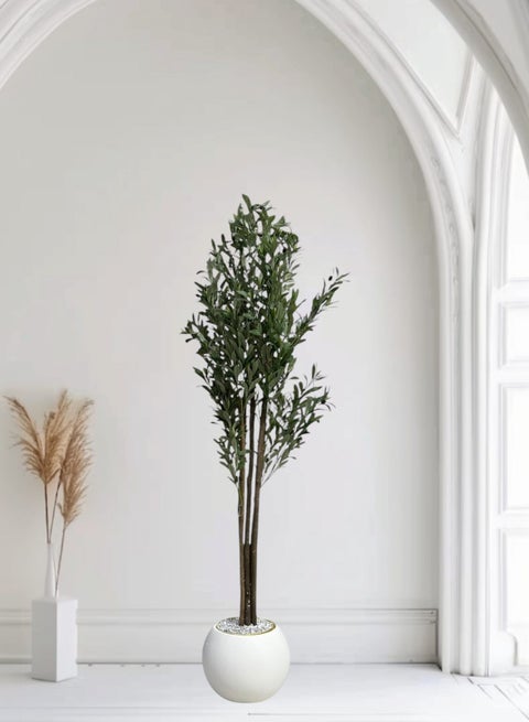 Artificial olive trees 180 cm wide 40 cm