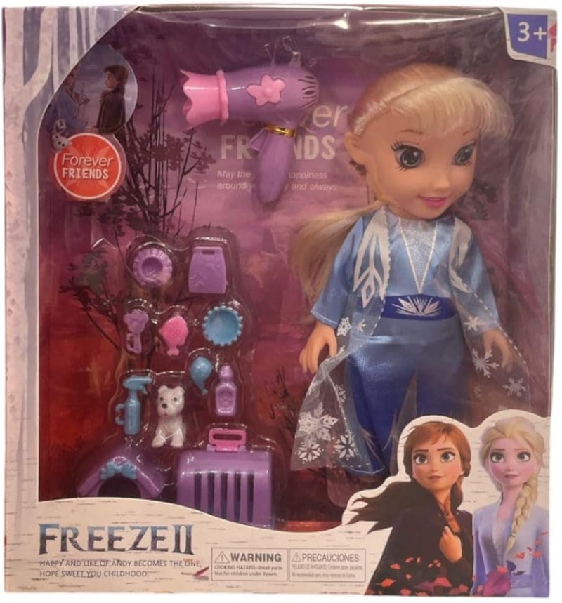 باربي مجموعة دمية فريزي مع ملحقات للبنات