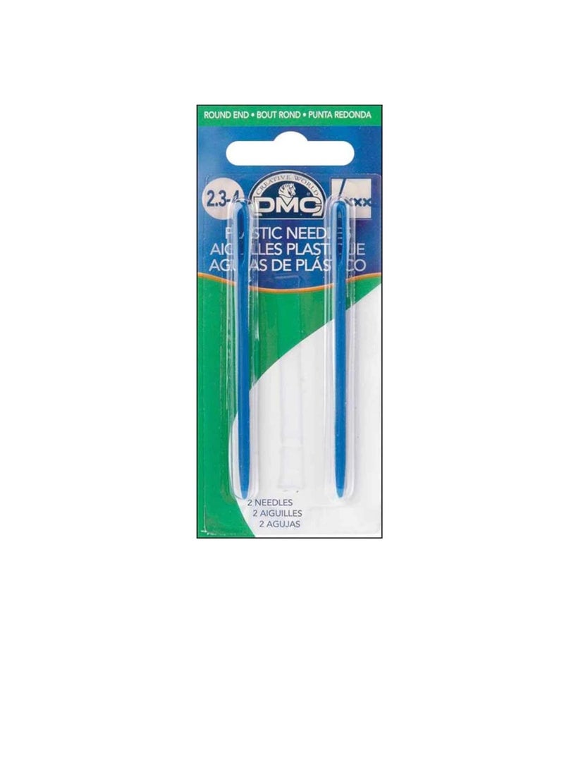 DMC Plastic Hand Needles 2.75 inch 2/pkg - Image 3