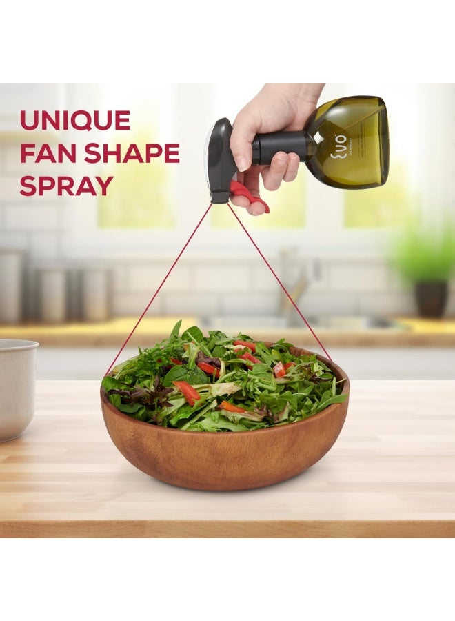 Evo Oil Sprayer Evo Oil Sprayer Mini NonAerosol for Olive Oil Cooking Oils and Vinegars Green 8Ounce Capacity Set of 2  - Image 4
