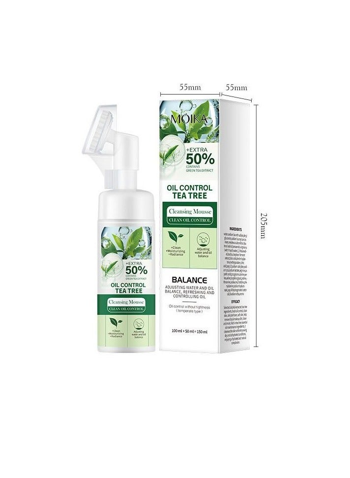 مويكا موس التنظيف العميق للتحكم في زيت شجرة الشاي والفطر 150 مل - Image 1