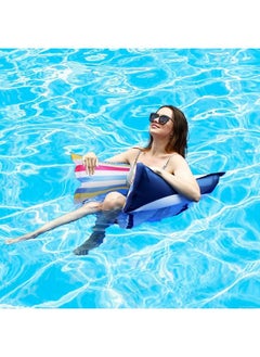 FindUWill Pool Hammock Floats Xl 2Pack Inflatable Water Hammocks Floaties 4 In 1 (Saddle Lounge Chair Hammock Drifter) Pool Float Lounger For Adults  - Image 4