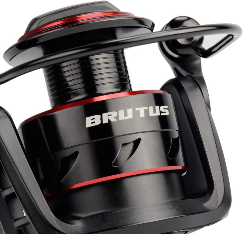 Kastking Brutus Spinning Reel, Freshwater Spinning Fishing Reels, Graphite Frame, CNC Aluminum Spool, 5.2:1 Gear Ratio, 4+1 Ball Bearings - Image 3