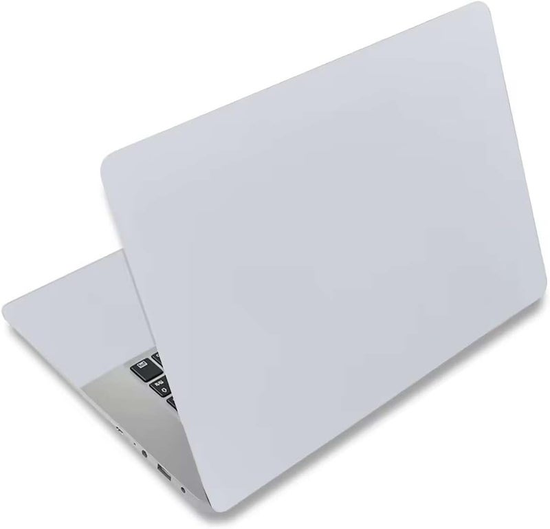 AORTDES Laptop Skin Sticker Decal 15-15.6 Inches, Universal Reusable Vinyl Sticker for 12.1 13 13.3 14 15.4 Inches Netbook/Notebook PC, Waterproof & Scratch-Resistant (Light Gray) - Image 1