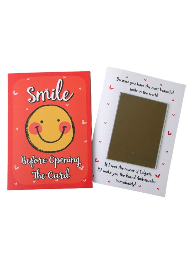 Oye Happy Emoji Face Greeting Card ,Cute and Cheesy Card for Birthday-1Piece - Image 3