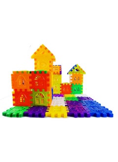 RAINBOW TOYFROG Waffle Blocks For Toddlers & Kids 96 Pcs Jumbo Toy Building Sets Stem Building Toys With Storage Container Kindergarten Toys Preschool Manipulatives For Toddlers  - Image 4