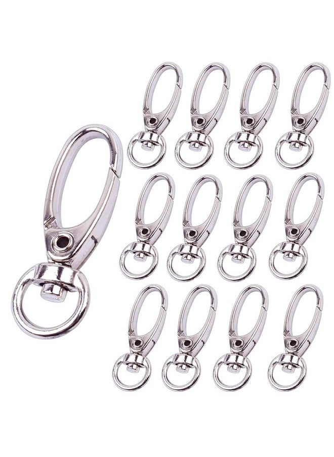 BronaGrand - Pack Of 50 D Swivel Trigger Clips Hooks Metal Key Ring Lobster Clasps - Image 1