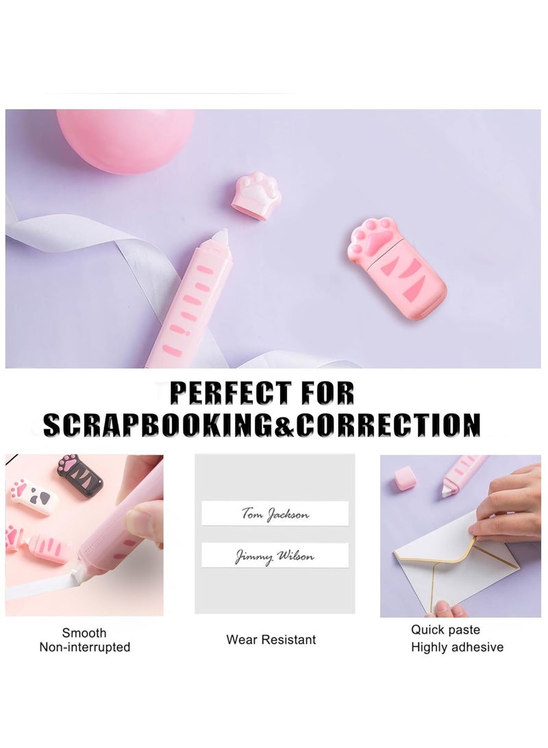 Cute school supplies, cute stationery, stationery kids gifts including pencil sharpener, eraser, correction tape, ruler, mini scissors, hobby knife, office school supplies - Image 3