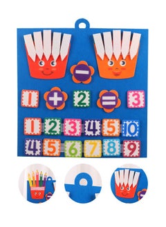 EHOME Kids Montessori Math Toys Finger Numbers Counting Set 30x32cm ...