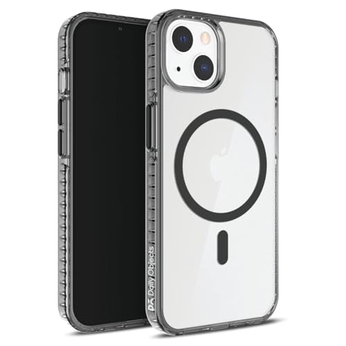 DailyObjects Polycarbonate Case for iPhone 15 Compatible with Mag-Safe Wireless Charging,Stride 2.0 Slim Shockproof Back Cover with Inner Magnetic Ring,Grey - Image 1