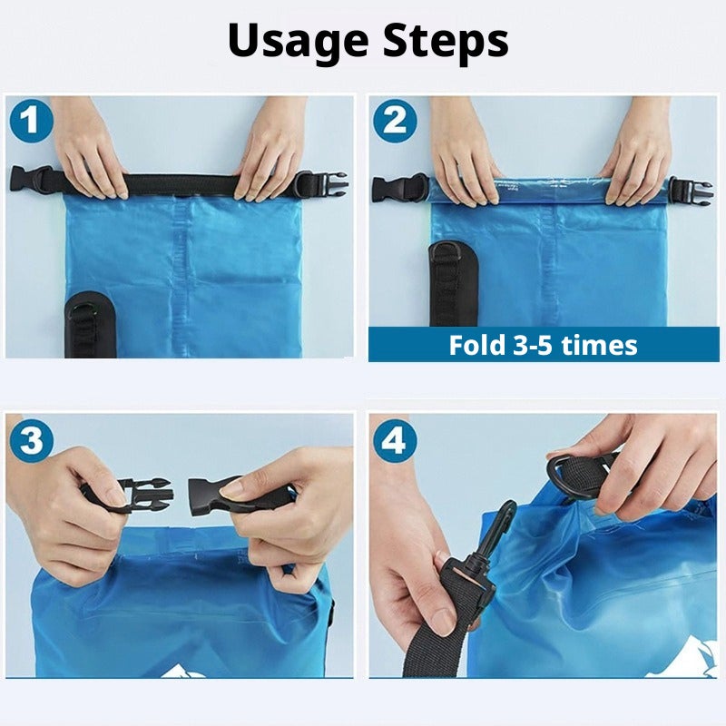 حقيبة مقاومة للماء من البولي فينيل كلوريد من Uunee - 5L/10L/20L/30L/40L، ألوان متعددة - Image 3