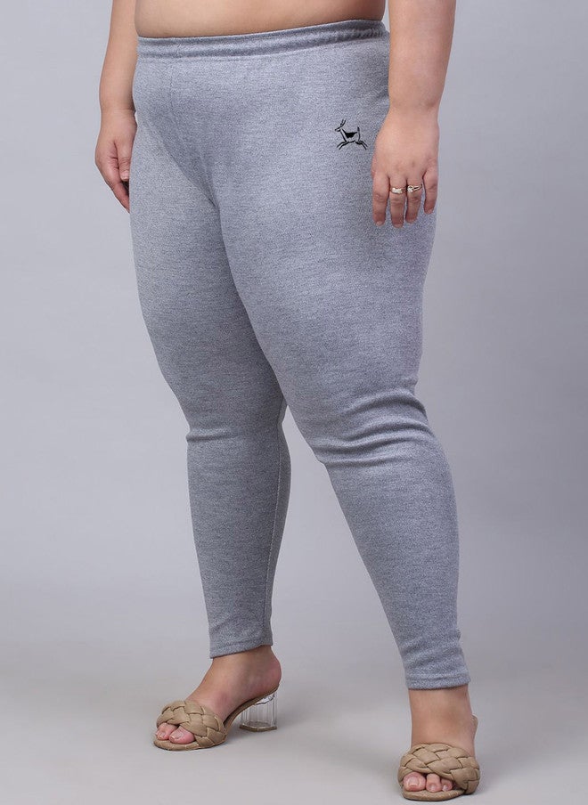 Trend Level Solid Ankle-Length Leggings - Image 2