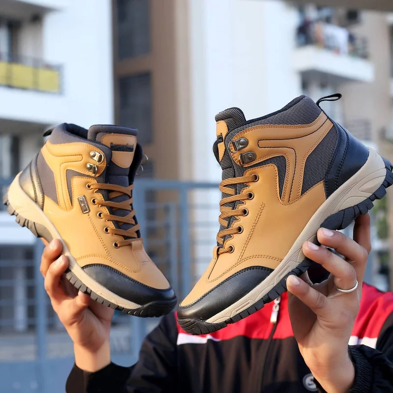 Bacca Bucci Brown Alder Riding Boots for Hiking and Trekking for Men | Best Price UAE