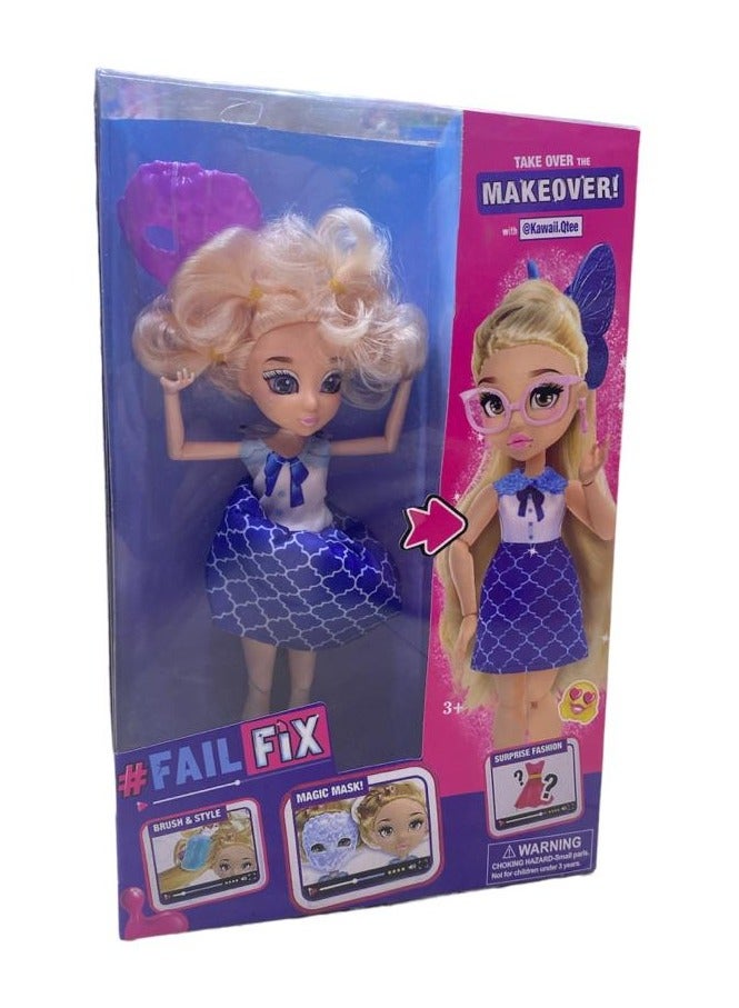 A set of fashionable dolls with masquerade masks - Image 1
