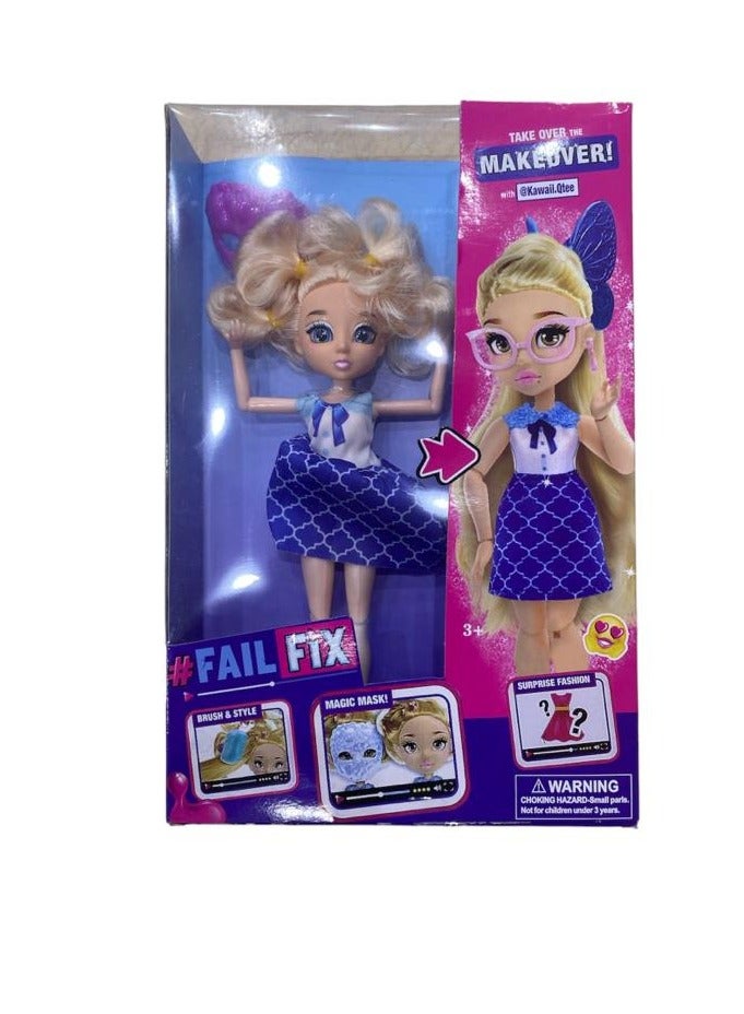 A set of fashionable dolls with masquerade masks - Image 4