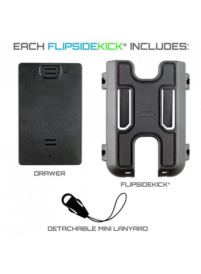Flipside Flipside Wallets FlipsideKick Attachment (Stealth Black)