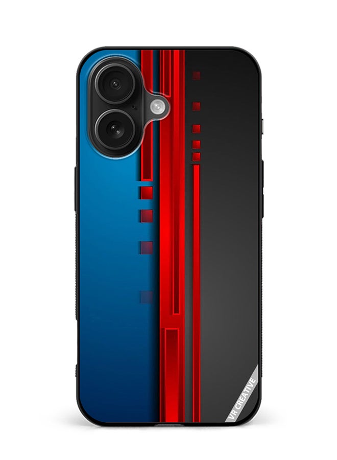 VR CREATIVE Protective Case Cover For Apple iPhone 16 Abstract Design Multicolour