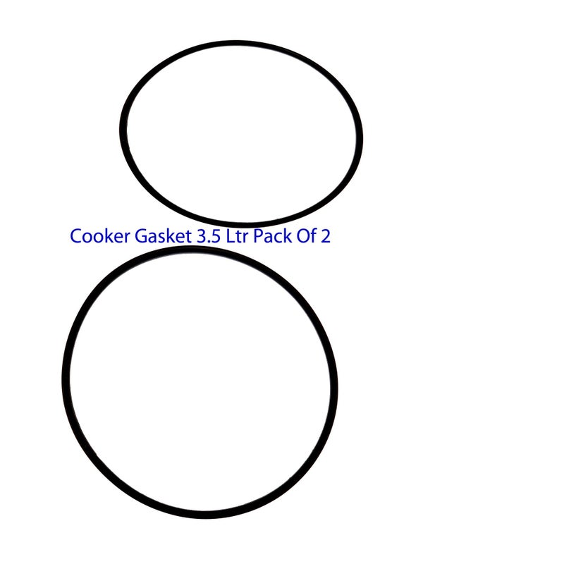 Vooli Pack Of 2 PRESSURE COOKER RUBBER GASKET 3.5 Ltr Support All Inner Lid Pressure Cooker - Image 5