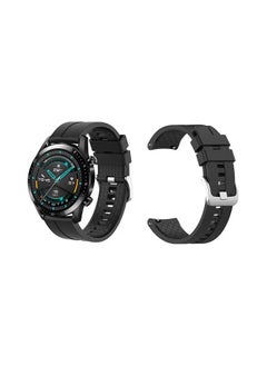 PROMASS Stylish Replacement Band For Huawei Watch GT/GT 2 46mm Black 