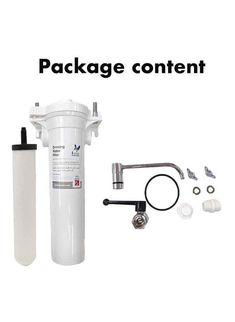 British Berkefeld British Berkefeld HBA MKII  Mounted Drinking Water Filter With Candle  - Image 2