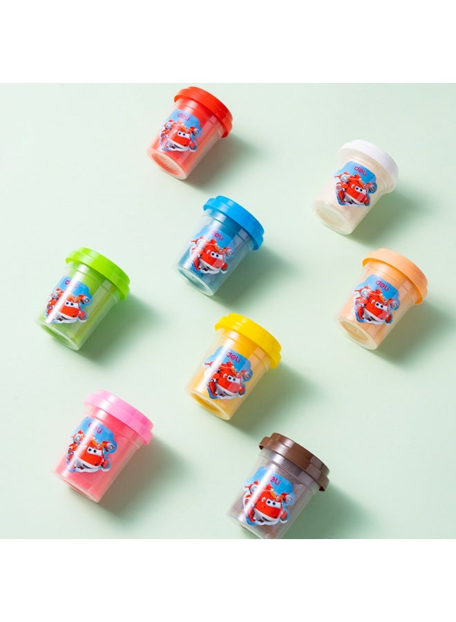 Deli EH709-4 Modeling Dough – 4 Assorted Colors, Soft & Easy to Mold, Bright Colors, Safe & Mixable for Creative Play - Image 4