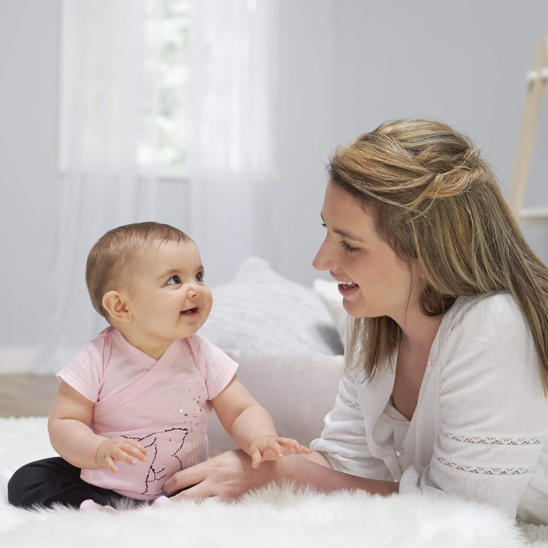 Gerber Baby Girls 5-Pack Short Sleeve Variety Onesies Bodysuits Princess Arrival Newborn - Image 5