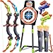 GMAOPHY 2 Pack Bow and Arrow Toy for 5 6 7 8 9 10 11 12 Year Old Boys Birthday for Kids Indoor Outdoor Sport Games Toys for Ages 48 812 LED Light Up Archery Set with 20 Suction Cup Arrows - Image 4