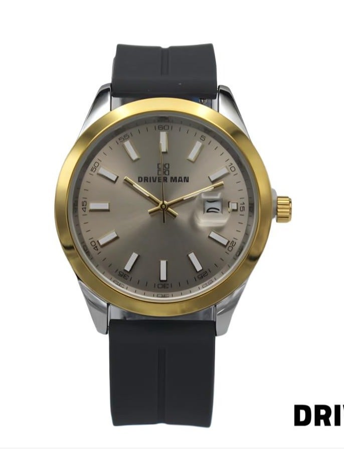 ساعة يد رجالي ماركة درايفر مان بتصميم انيق وجذاب
