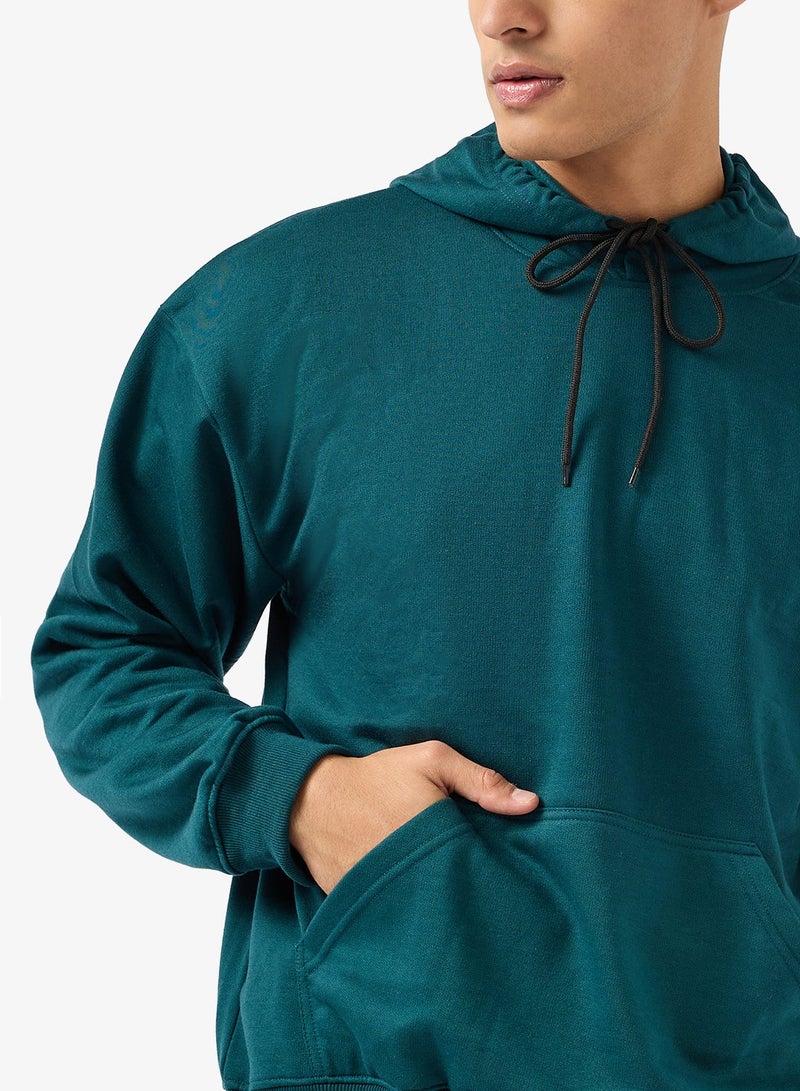 Seventy Five Oversized Graphic Zipped Hoodie - Image 3