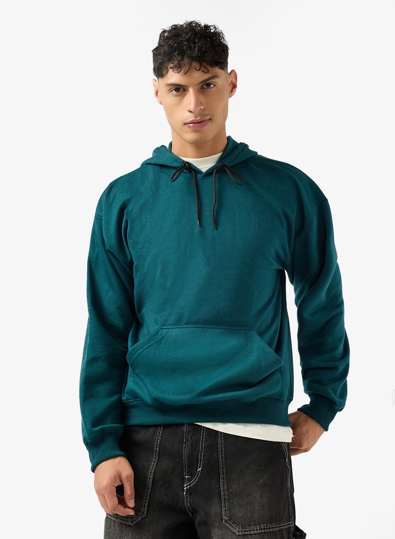 Seventy Five Oversized Graphic Zipped Hoodie - Image 2