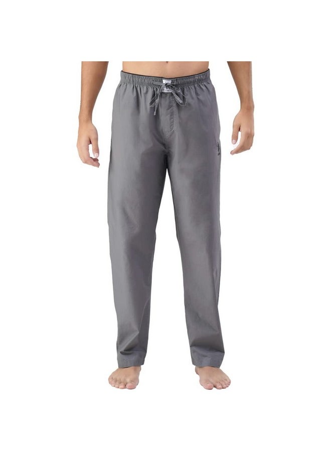 U.S. POLO ASSN. Men Regular Fit Solid Cotton I690 Lounge Pants - Pack of 1 (Grey L) - pzsku/Z93B0CD5D7FAA7BE0BC51Z/45/_/1738306057/9d54c632-f139-4811-8c84-b291a56298ef