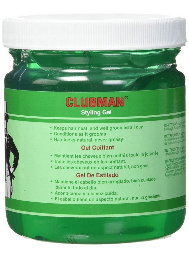 Clubman Styling Gel 16 Oz - Image 2