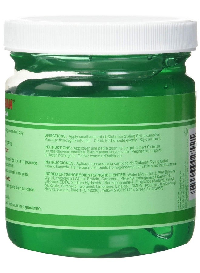 Clubman Styling Gel 16 Oz - Image 3