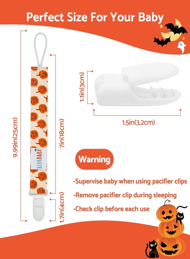 ALVABABY 8 Pack Paci Clip Holder Leashes for Newborn Baby Boys Girls 8DBP09A - Image 3