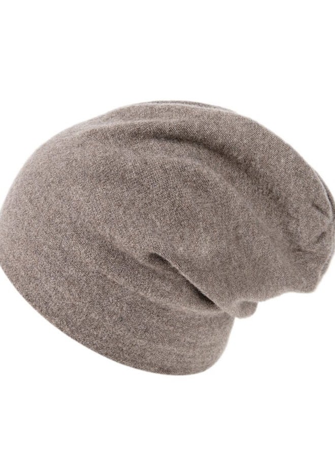 Villand 100% Merino Wool Beanie Hat for Women and Men with Gift Bag, Double-Layered Knitted Wool Ski Cap for Winter, Camel, Small-X-Large - Image 2